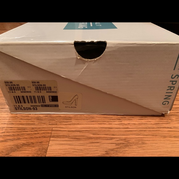 Call It Spring Black Faux Suede Platform Heels - Picture 9 of 11